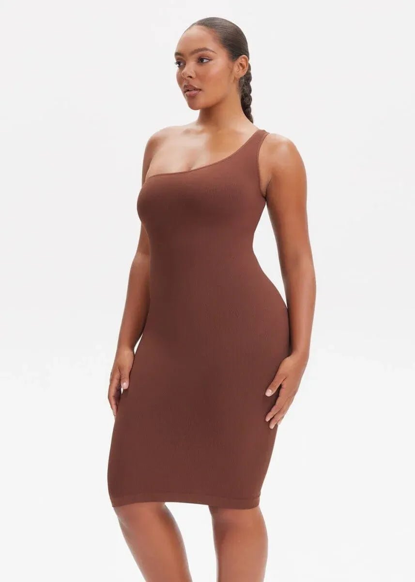 שמלה מחטבת | LILY